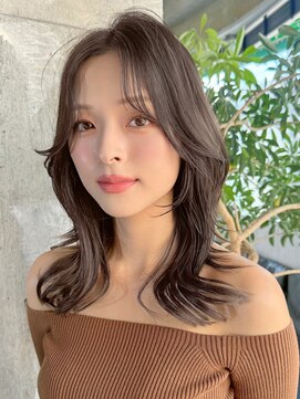 アマトウキョウ 表参道(AMA TOKYO) ２0代30代40代/レイヤーカット/大人韓国ヘア/顔まわりカット