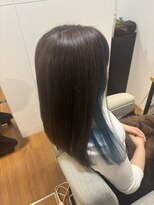 アニュー 大宮店(ANEW)&nbsp;グレージュカラー×ターコイズブルー