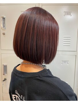 アヴェリー(avely) ミニボブ/ショートボブ/大人可愛い/髪質改善/シースルーバング