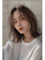 ルル(Lulu)&nbsp;アッシュベージュセミディ