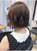 クラゲヘアー/小顔に見せるヘア/ココアベージュ/松戸駅