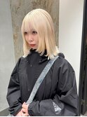 ホワイトブロンド/ブロンドカラー/抜きっぱなしブロンド