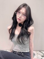ジェム リット(GEM lit)&nbsp;《LUNA》ワンホン/くびれ巻き/韓国ヘア/グレージュ