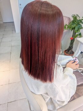 ルポノ(ru pono.) レッドオレンジ