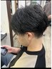 Nitta限定　メンズカット+パーマ　￥10000