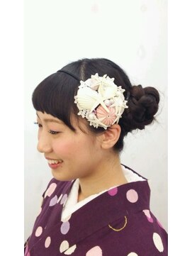 ピコセコンド(PICO SECOND) 浴衣簡単ヘアアレンジ