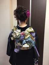 リーブル(Libre) 着物アップスタイル