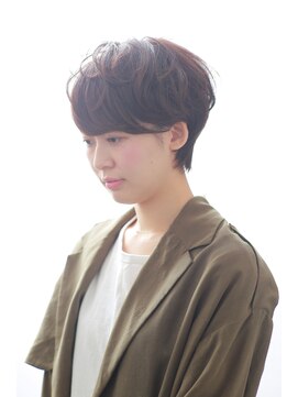 ヘアー アトリエ トゥルー(hair atelier true) true矢尾板☆頭の形が綺麗に見えるショートボブvol.2