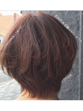 リンク ヘアスペース(Link hair space) 【お客様スタイル34】＃ピンク＃パープル＃マッシュショート