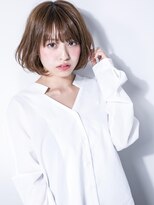 カバーヘア ブリス 上尾西口店(COVER HAIR bliss)&nbsp;*bliss上尾*ダブルバングの重めワンカールマッシュ大人ボブｗ