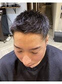 スパイキーショート☆刈り上げソフトモヒカン☆フェードカット