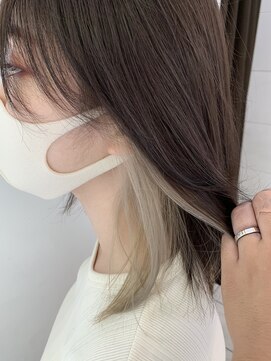 クライム オブ ヘアー(Climb OF HAIR) ホワイトインナーカラー