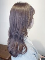 アンサム 久留米店(UNSOME) アイスグレージュ/透明感カラー/レイヤーカット