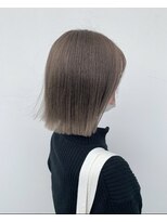 ブランコジーサウス(BLANCO G South) 【BLANCO】ハイトーンカラー×切りっぱなしボブ