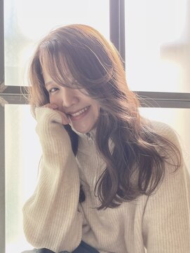 チョビー 銀座(chobii) コテ巻き風/デジタルパーマ/ゆるふわ/抜け感ヘア/イルミナ/tomok