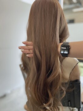 フォンズ(FONS) ツヤカラー ベージュカラー 韓国ヘア ミルクティーベージュ