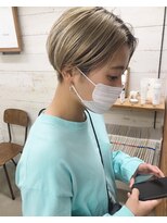 コス(kos)&nbsp;『UEKI』ダブルカラー＊サンドベージュ