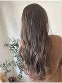 アッシュベージュ ナチュラルハイライト
