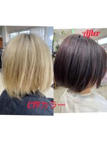 ヘアアンドメイク ジェイジェニック(HAIR&MAKE J GENIC)&nbsp;ＣＴＦカラー（ノンジアミン