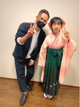 アクティフ(actif) ーKITSUKEーby actif　2022年卒業袴の着付けヘアセット名駅３分