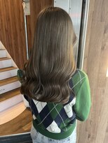 アヴァンス 天王寺店(AVANCE.)&nbsp;ダブルカラー×ブリーチあり×ミルクティグレージュ