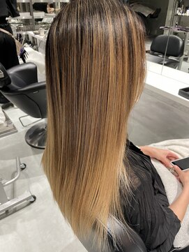 ジンジャー(GINGER) 新髪質改善×トリートメント×艶髪×ブリーチ×デザインカラー