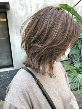 ハーツ(Heart's) 30代40代50代◎大人ナチュラル白髪ぼかしハイライトレイヤー