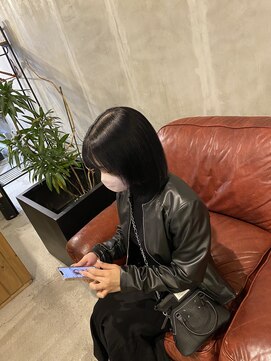 リエコー(RE'ECHO) 切りっぱなし/ダークアメジスト