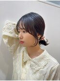 10代/20代/30代/顔まわりカット/小顔/サイドバング