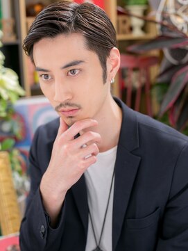 カバーヘア イヴ 戸頭店(COVER HAIR EVE) 七三アシンメトリー小顔ベリーショートm戸頭20代30代40代