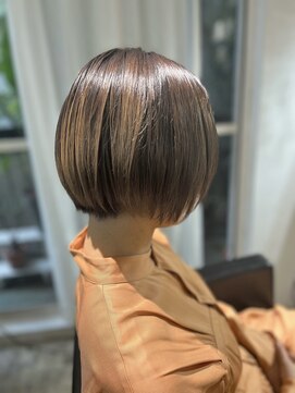 ツムグ 代官山店(TUMUGU) 30代40代50代ダークアッシュダークグレージュ透明感白髪ぼかし