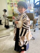 ジラ ヘアアンドメイク(girra HAIR&MAKE) 七五三袴着付け(男の子)