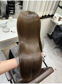 似合わせカット/イメチェン/艶髪/縮毛矯正/髪質改善/ベージュ