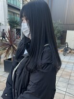 セレイン(serein)&nbsp;アディクシーカラーで黒染めなし、透明感カラー