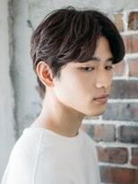 ヴィカーム(VICALM)&nbsp;センターパート ナチュラルパーマニュアンスパーマ メンズ