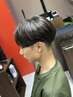 曲がる縮毛矯正＋メンズカット　17000→16000