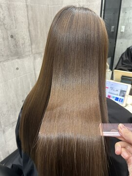 ピリオド 赤坂(Period.) チョコレートアッシュ×髪質改善