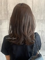 アーチ(ARCH)&nbsp;韓国風ミディアムレイヤー【ARCH Sayaka】