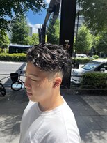クロムトウキョウ ザ バーバー 新宿本店(CHROM TOKYO the Barber)&nbsp;宮城リョータパーマ
