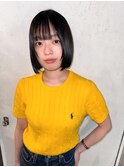 【諒】顔周りカットボブミニボブボブウルフボブレイヤーボブ前髪