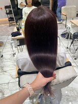 ゼスト フィーノ(ZEST fino)&nbsp;【平林鼓】艶！髪質改善トリートメント×チェリーレッドカラー！