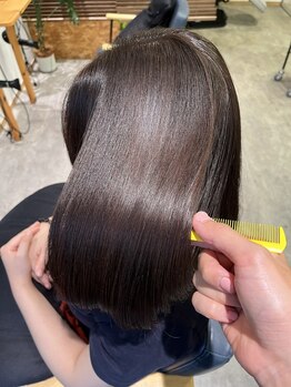 ソーン(so_n.)の写真/クセや広がりのお悩み解消！一人ひとりの髪質やダメージに合わせて髪への負担を抑えた自然な仕上がりに♪