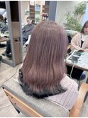 ダブルカラーケアブリーチラベンダーピンクルーツカラーブラック
