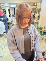 アンリ(Henri)&nbsp;【かしむら】ブリーチ/ブリーチカラー/ケアブリーチ/暖色カラー