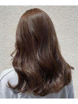 ボアップ 新居浜店(boappu) #ブラウンカラー#ブラウンベージュ#ワンカラー#イルミナカラー