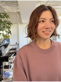 ニュアンスカーリーボブ