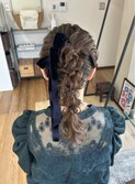 編み下ろしポニー