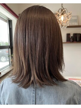 サロンドモモ(Salon de MoMo) スモーキーグレー♪