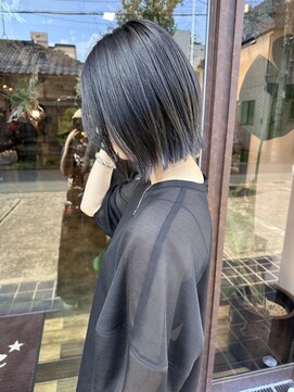 コレット ヘアー 大通(Colette hair) ボブ×シアーグレー