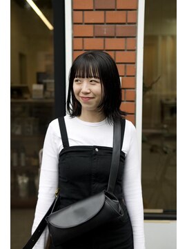 エヴリィ(every) アッシュブラック/外はねレイヤー